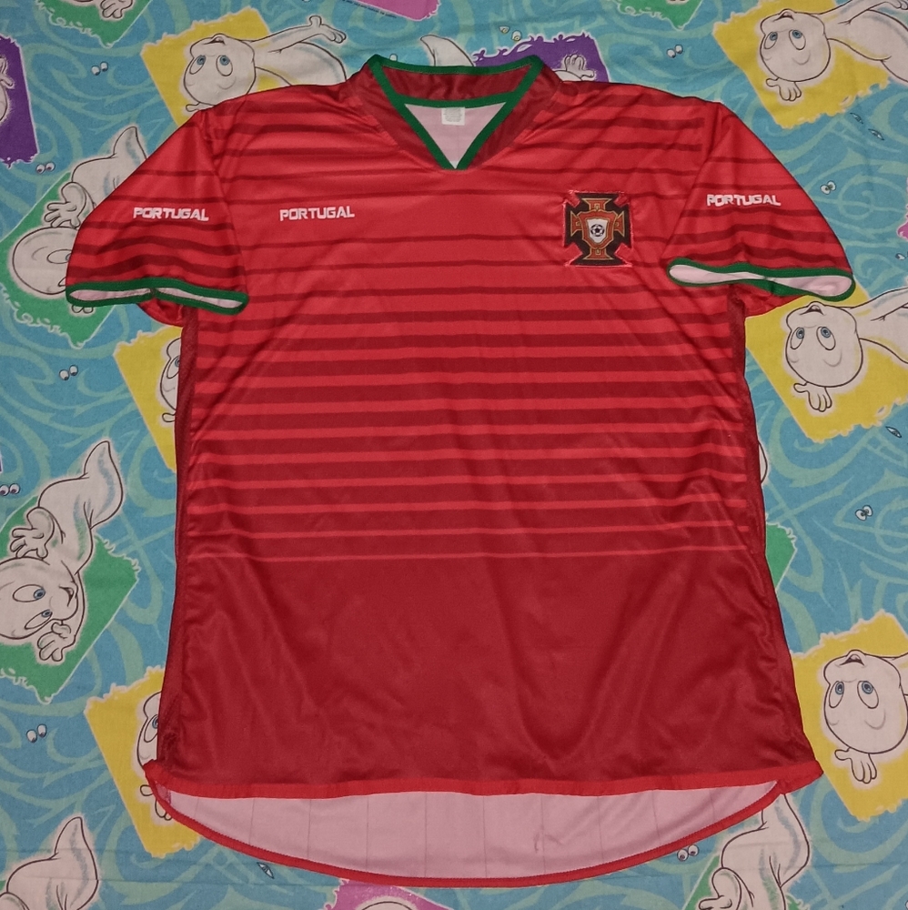 90s Portugal Portuguese Football Federation Soccer Jersey Vintage